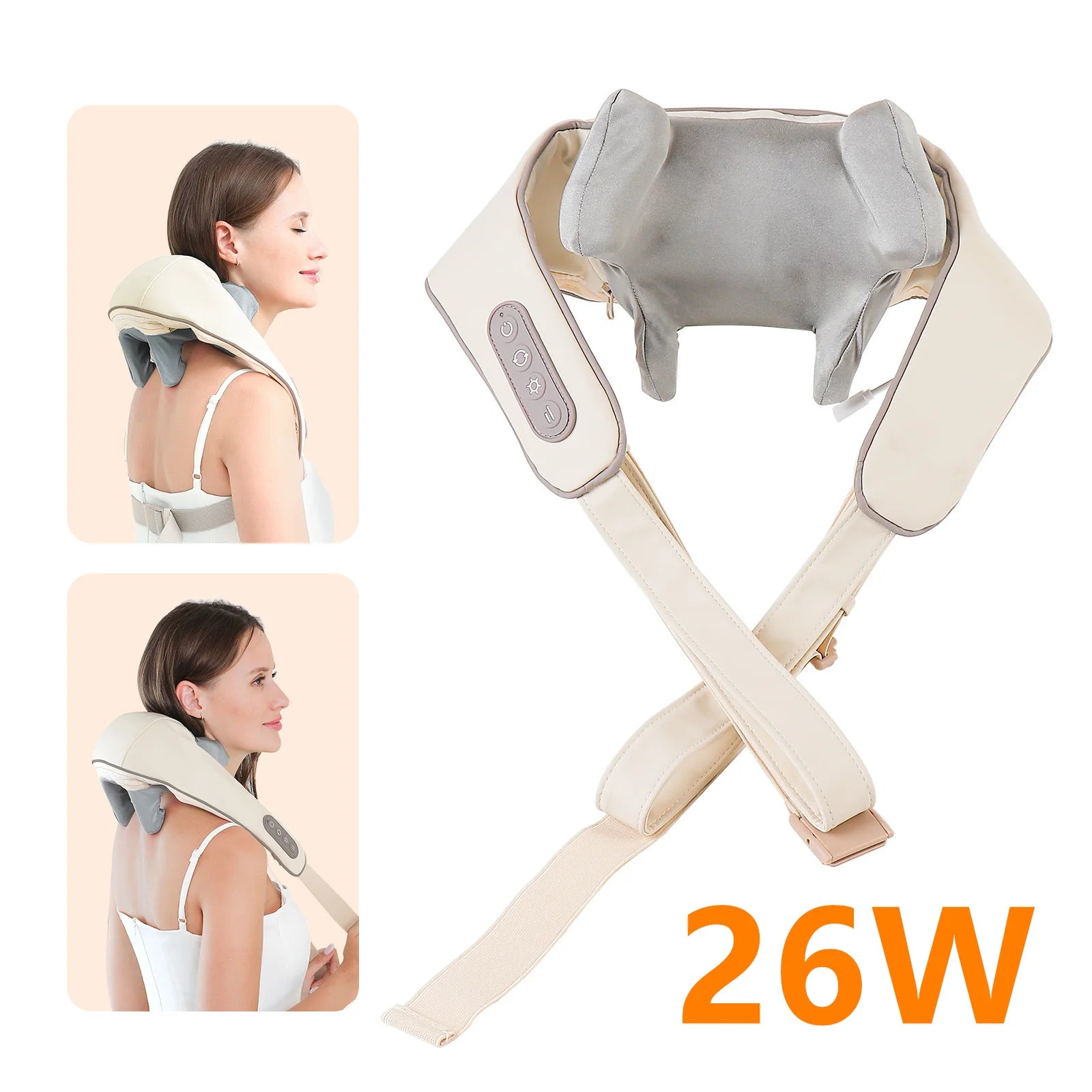 Wireless Kneading Neck Shoulder Massage Shawl