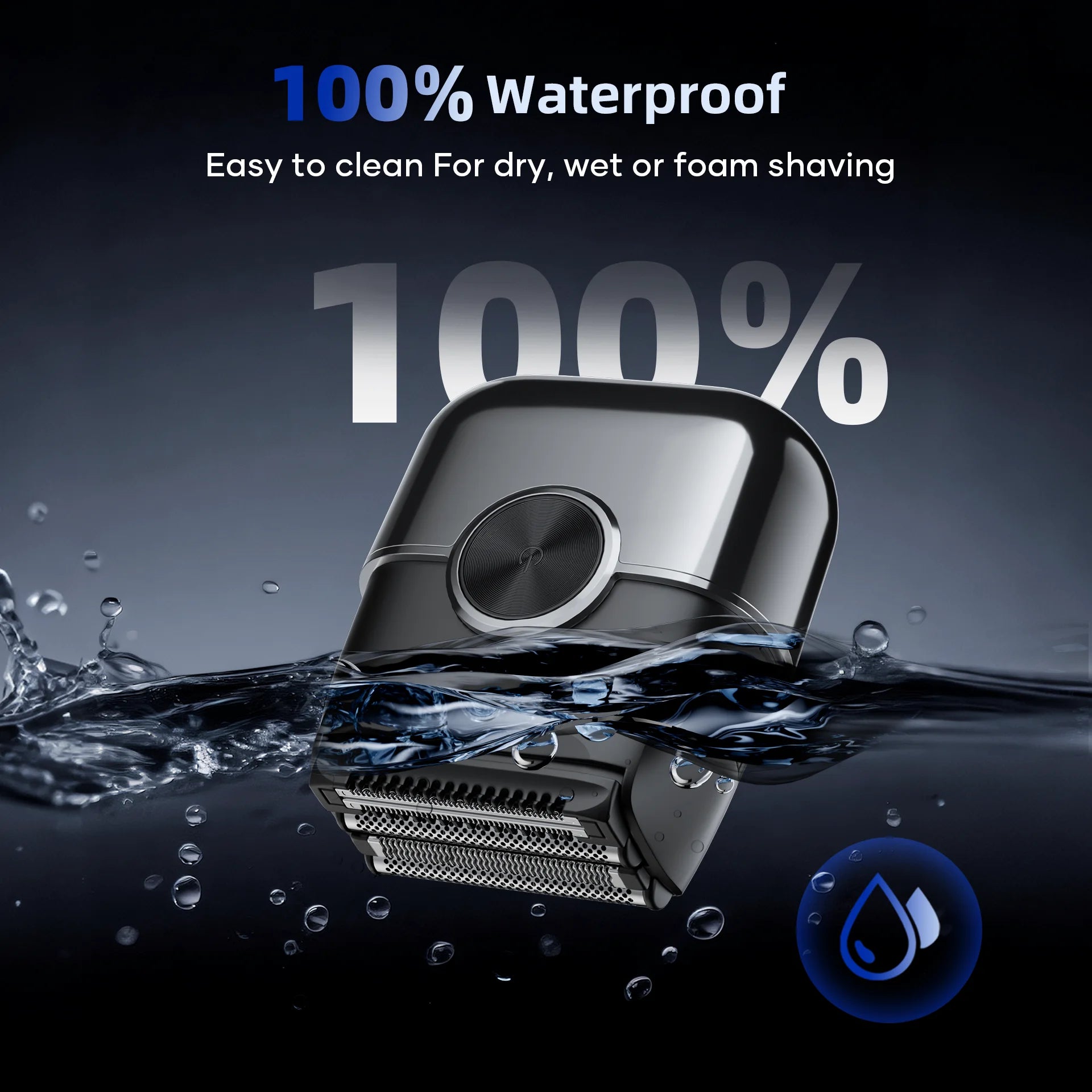 4D Floating Blade Waterproof Electric Shaver