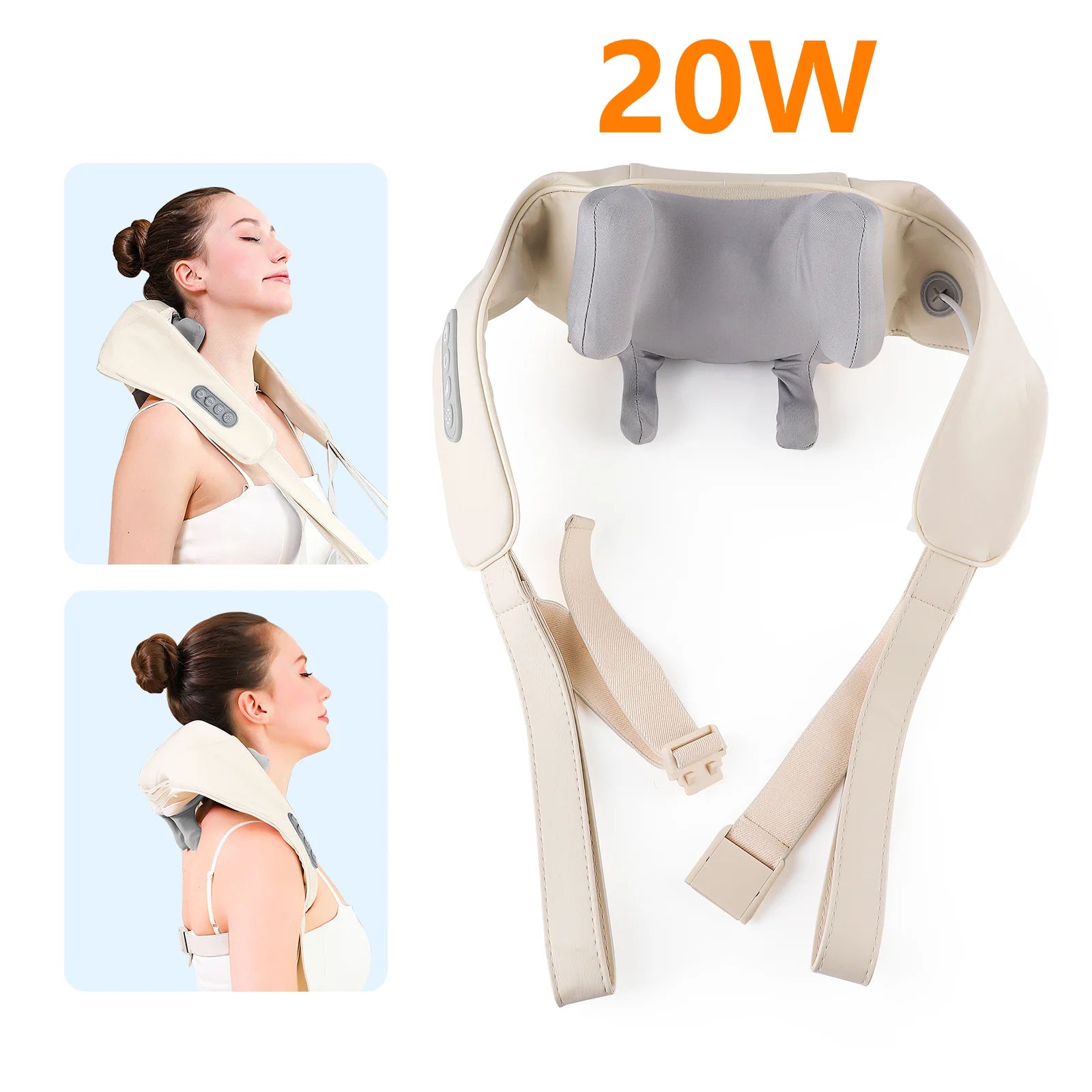 Wireless Kneading Neck Shoulder Massage Shawl