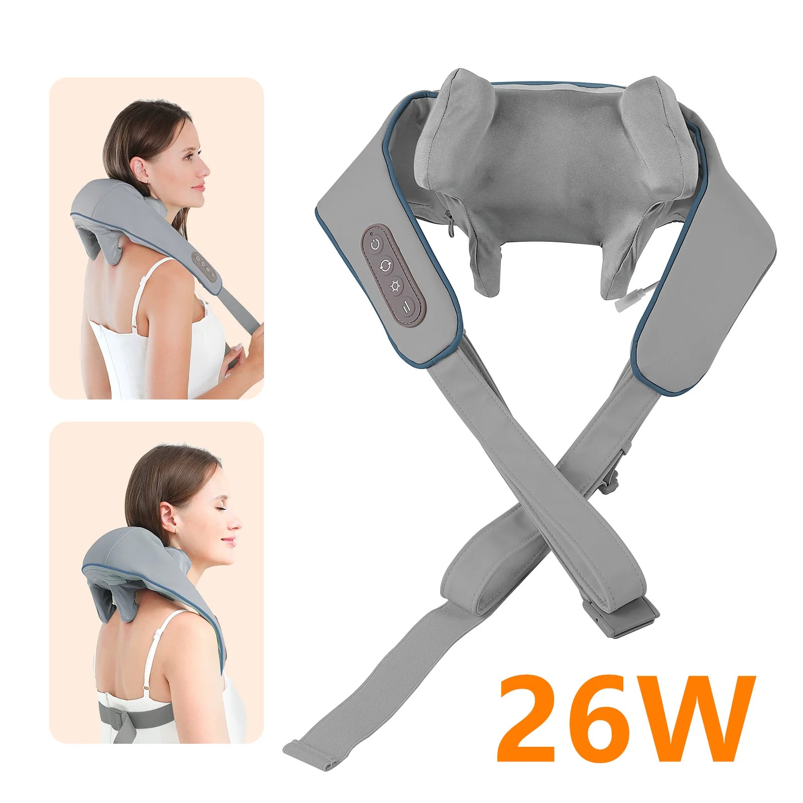 Wireless Kneading Neck Shoulder Massage Shawl